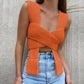 Fantastic Vest Sleeveless Knitted Crop Sweater