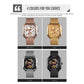 Mens Mechanical Dial Square Analog Watches