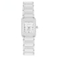 Womens White Black Silver Elegant Quartz Watches