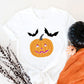 Halloween Pumpkin Head Cool T-Shirts For Women