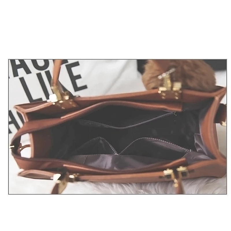 Women's Minimal Soft Leather Handbags