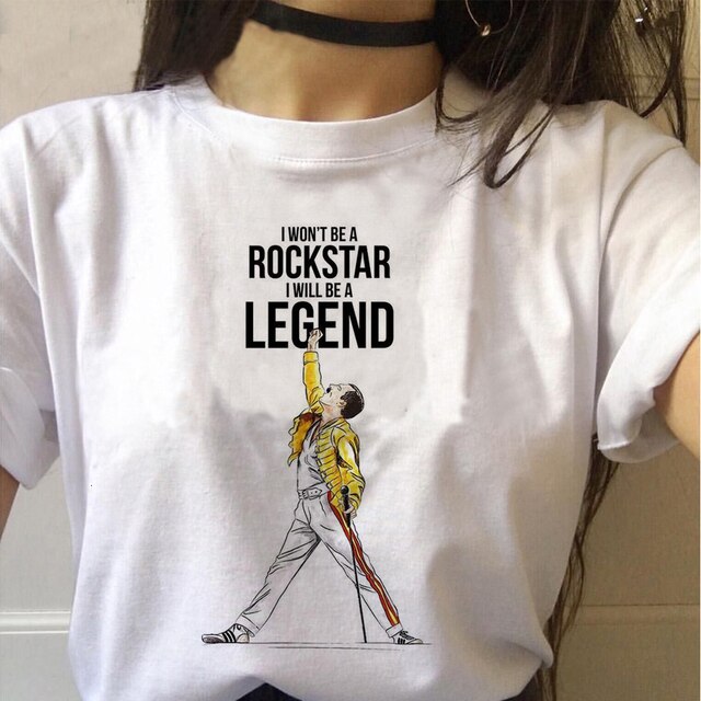 Women Rock Star Summer T-Shirts