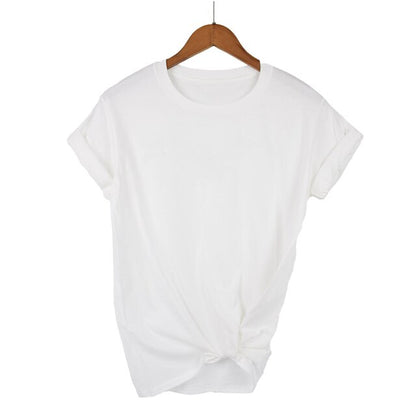 Women Plain Cotton Summer T-Shirts