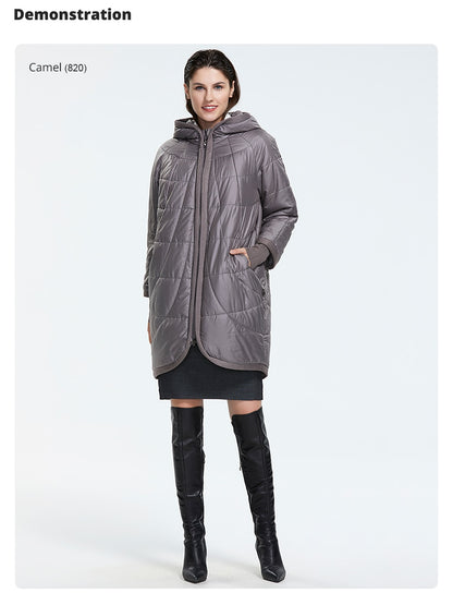 Plus Size Hooded Winter Coats