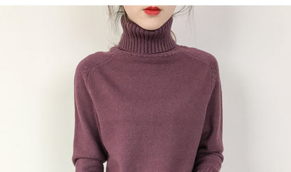 2025 New Thick Cashmere Sweater – Women’s Autumn Winter Knitted Pullover Tricot Jumper