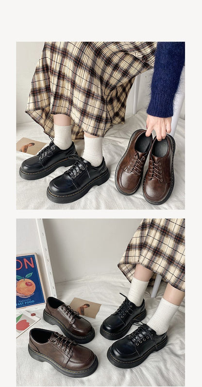 Autumn Queen Comfort Lace Up Women Oxford Shoes