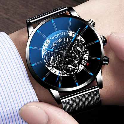 Mens Elegant Analog Quartz Watches