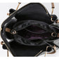 Genuine Leather Large Capacity Elegant Tote Shoulder Bag For Women