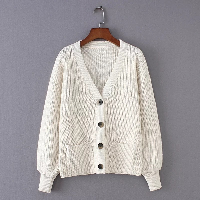 Women's Button Clouse Cardigan Sweaters