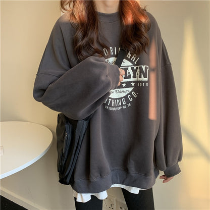 Womens Casual Superior Brooklyn Print Sweatshirts