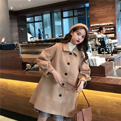 Autumn Classic Chic Casual Lapel Single-Breasted Outwear Coat For Women