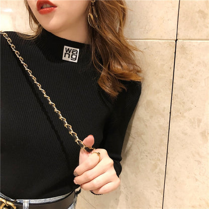 Women's Slim Winter Sweaters Soft Femme Fashion