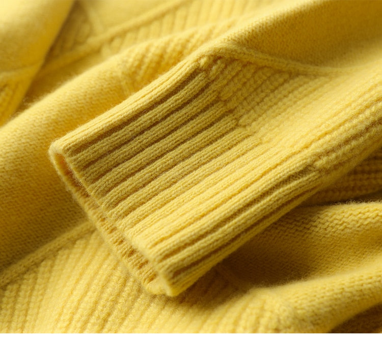 Autumn Winter Women Plus Size Soft Turtleneck Sweaters