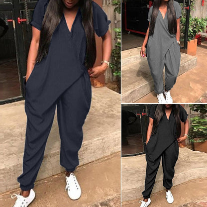 Women's Loose Style Plus Size Jumpsuits