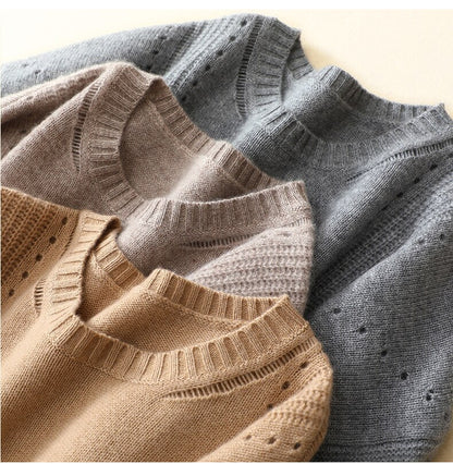 Women's New Loose Fit Cashmere Sweaters