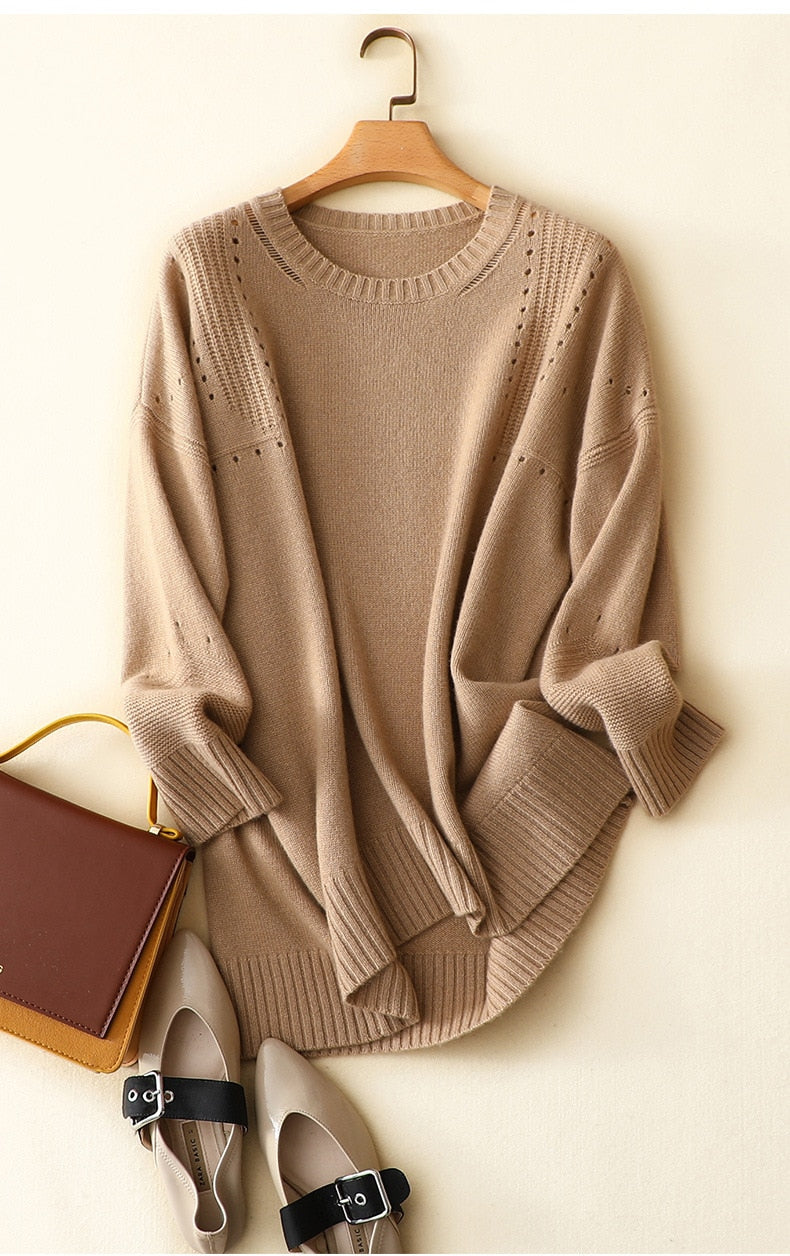 Women's New Loose Fit Cashmere Sweaters