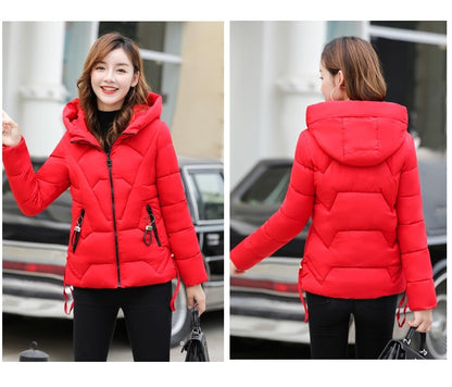 High Quality Casual Long Sleeve Cotton Women Winter Outwear Coats