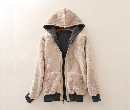 Furr Inside Warm Womens Hooded Jackets