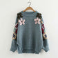 Women's Flower Pattern Sweaters