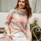 Women's Casual Turtleneck Warm Plaid Sweater