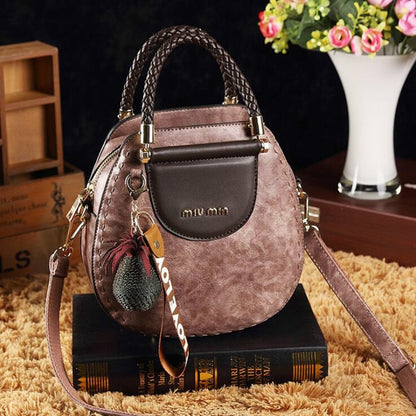 Women's Casual Circular Soft Handbags