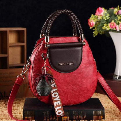 Women's Casual Circular Soft Handbags