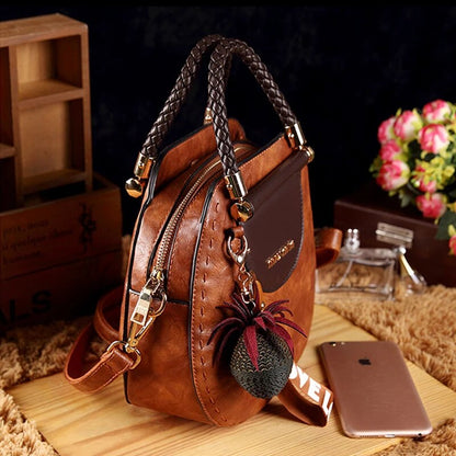 Women's Casual Circular Soft Handbags