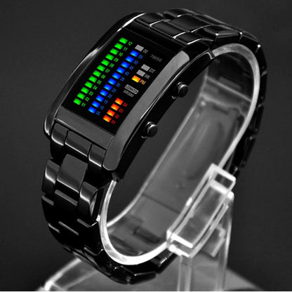 Men's Sporty Waterproof Led Watches