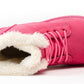 Female Plush Insole Suede Snow Boots