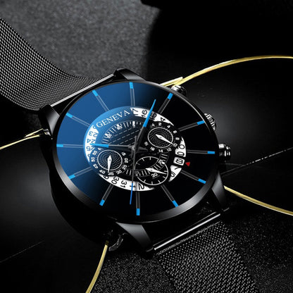 Mens Elegant Analog Quartz Watches