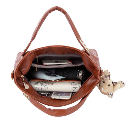 All in One Leather Handbag Sets