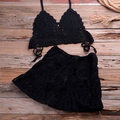 Hollow Out Crochet Sexy Bikini For Women