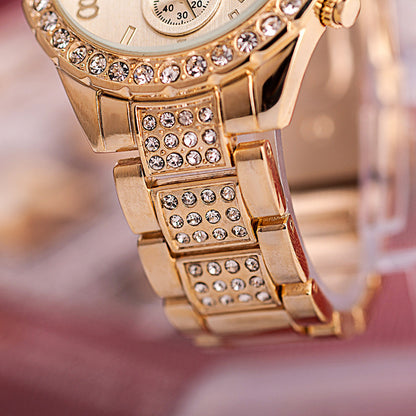 Womens Luxury Quartz Gold Watches