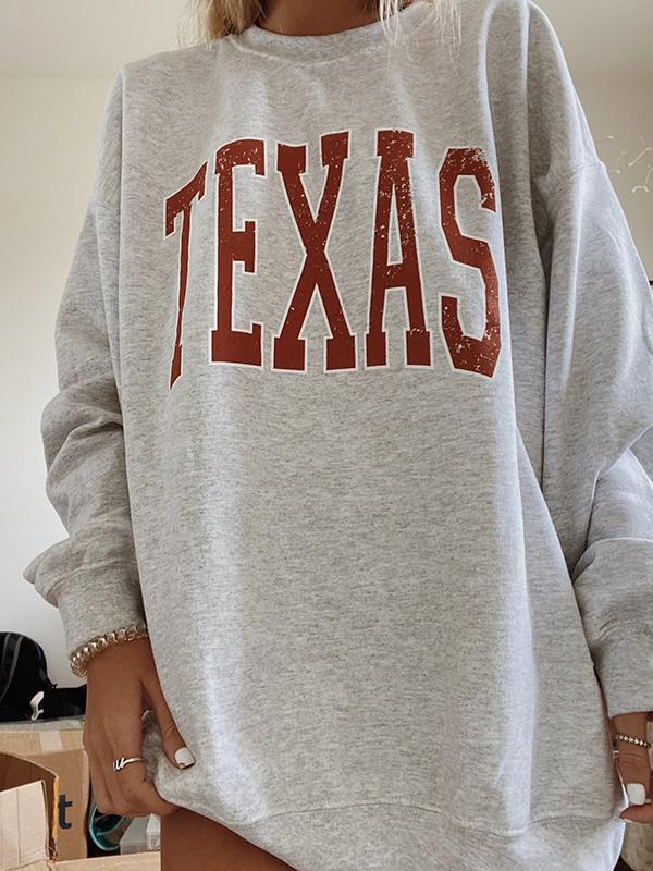 Womens The Wild West Texas State Sweatshirts