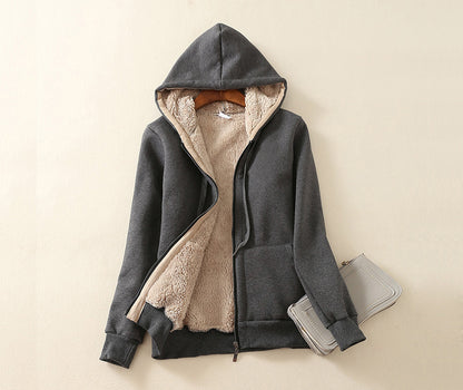 Furry Inside Hooded Jackets