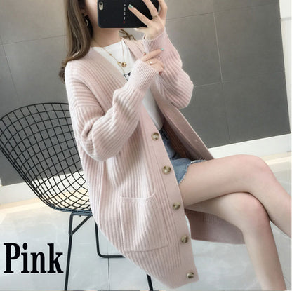 Women's New Spring Autumn Cardigan Sweater