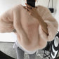 Women New Faux Fur Warm Sweaters