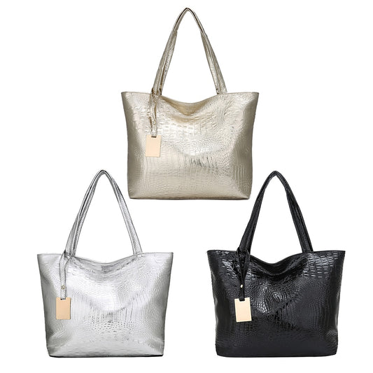 Womens Retro Leather Tote Bags