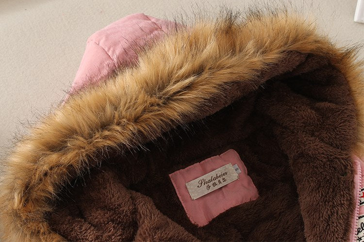 Women's Casual Warm Fur Outwear Parka