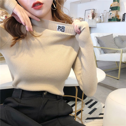 Women's Slim Winter Sweaters Soft Femme Fashion