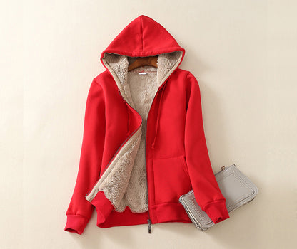 Furr Inside Warm Womens Hooded Jackets