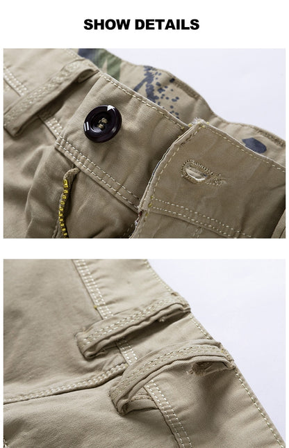 Casual Military Uniforms Tactical Summer Men Cotton Shorts