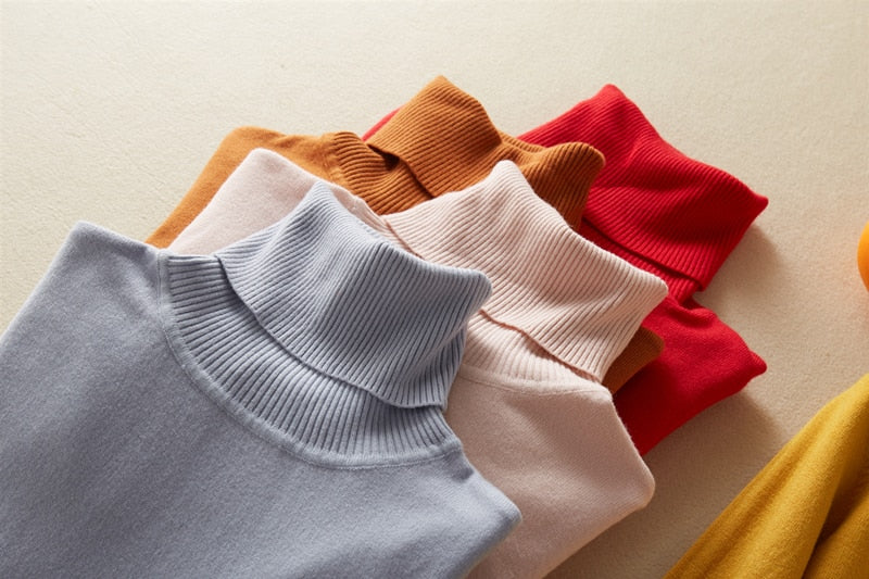 Casual Simple Solid Women Sweaters