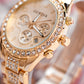 Womens Luxury Quartz Gold Watches
