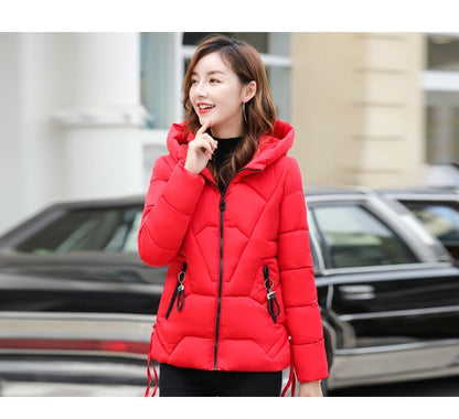 High Quality Casual Long Sleeve Cotton Women Winter Outwear Coats