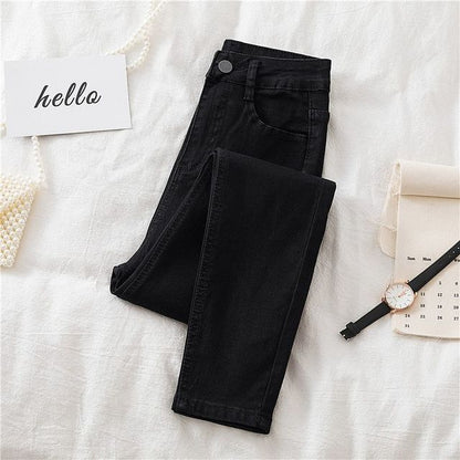 Women Grey High Waisted Jeans