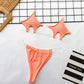 Womens Sexy Pink Starfish Up Micro Bikinis