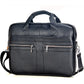 Genuine Leather Business Style Big Messenger Handbags For Men Women