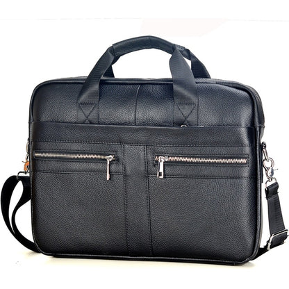 Business Style Genuine Leather Large Capacity Messenger Bags