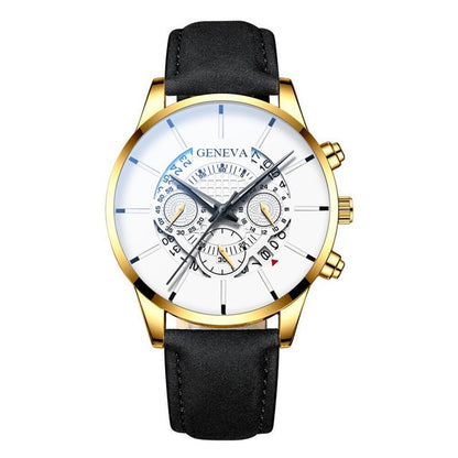 Mens Bohemian Dial Stainless Steel Analog Watch